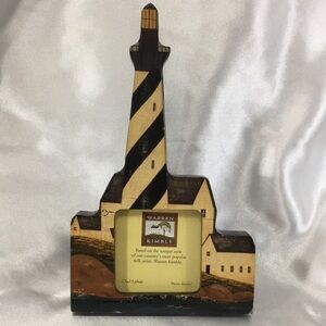 Warren Kimble Coastal Breeze Lighthouse Picture Frame by Fetco